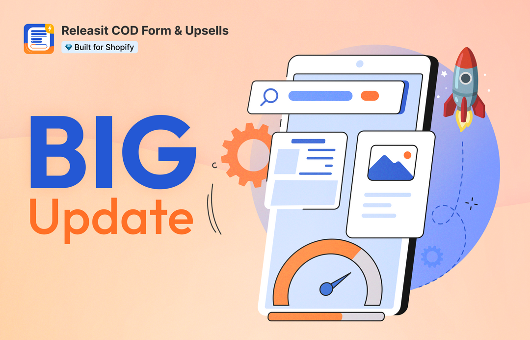 Releasit COD Form & Upsells big update new features 2025 