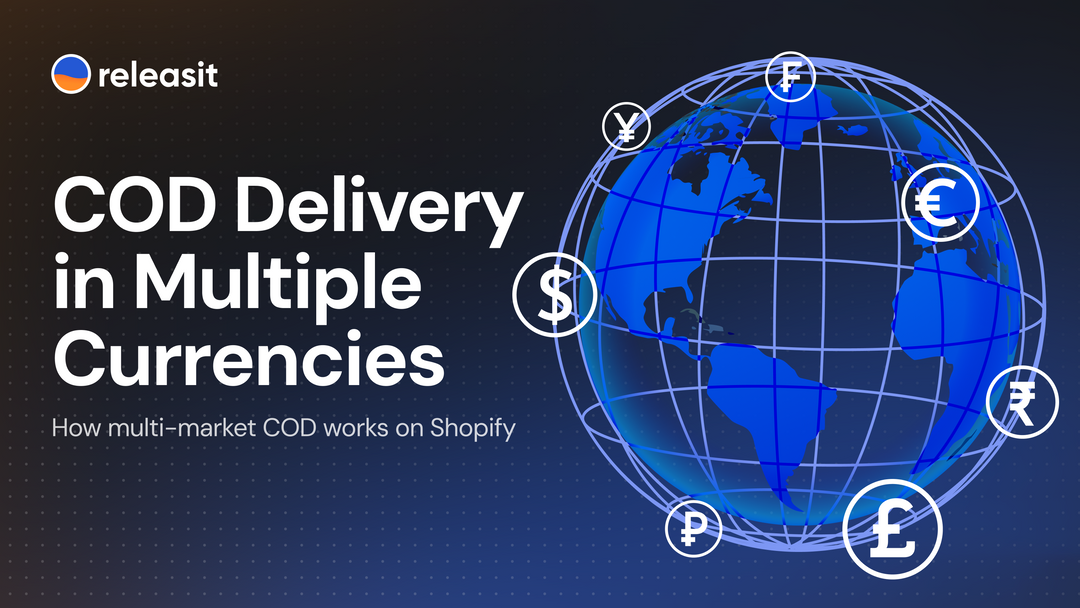 Multi-Currency Cash on Delivery on Shopify Releasit COD Form & Upsells