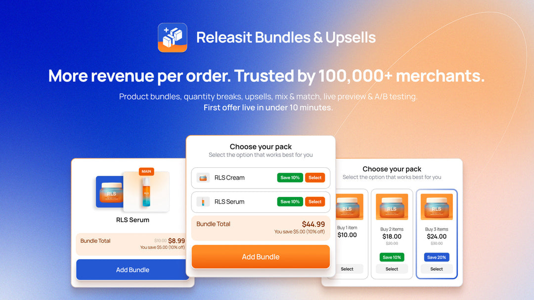 One App, Four Ways to Sell More: A Field Guide to Bundling