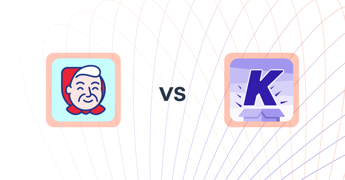 Shopify Upsell and Cross-sell Apps: Vanga AI Post Purchase Upsell vs K: Combo Bundle Builder & Kits