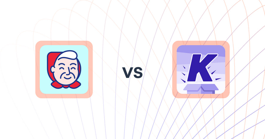 Shopify Upsell and Cross-sell Apps: Vanga AI Post Purchase Upsell vs K: Combo Bundle Builder & Kits