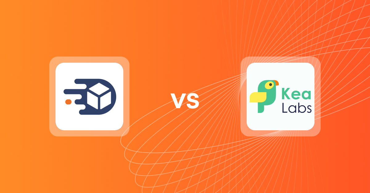 Shopify Upsell and Cross-sell Apps: TrackMage: Tracking & Upsells vs. Kea Labs: Recommendations