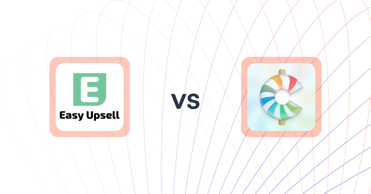 Shopify Upsell and Cross-sell Apps: Easy Upsell vs CartCandy ‑ Upsell & Drawer