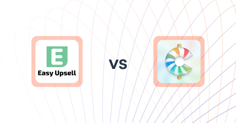 Shopify Upsell and Cross-sell Apps: Easy Upsell vs CartCandy ‑ Upsell & Drawer
