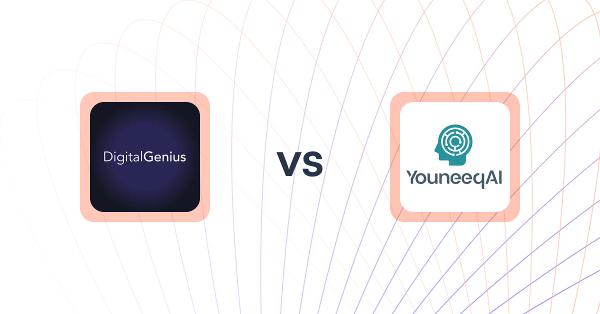 Shopify Upsell and Cross-sell Apps: DigitalGenius vs Youneeq AI Personalization
