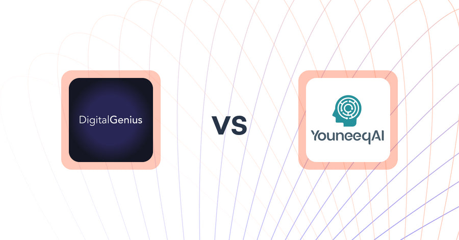Shopify Upsell and Cross-sell Apps: DigitalGenius vs Youneeq AI Personalization