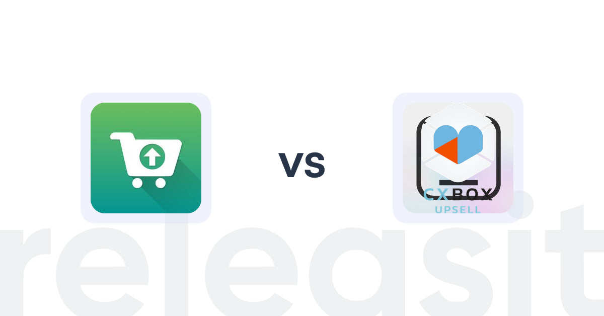 Shopify Upsell and Cross-sell Apps: Smart Suggest Pro by Essenify vs CXBOX