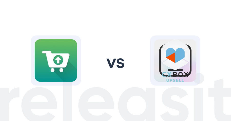 Shopify Upsell and Cross-sell Apps: Smart Suggest Pro by Essenify vs CXBOX