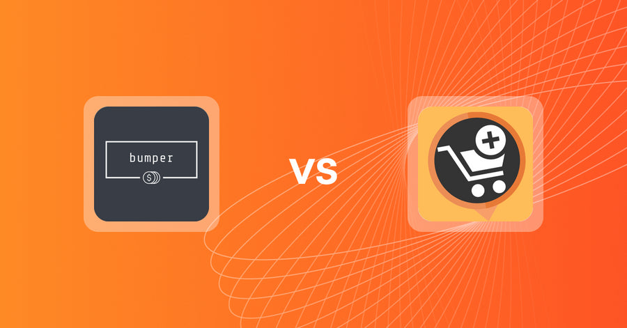 Shopify Upsell and Cross-sell Apps: bumper vs Upsell & Cross-sell ‑ Appsell
