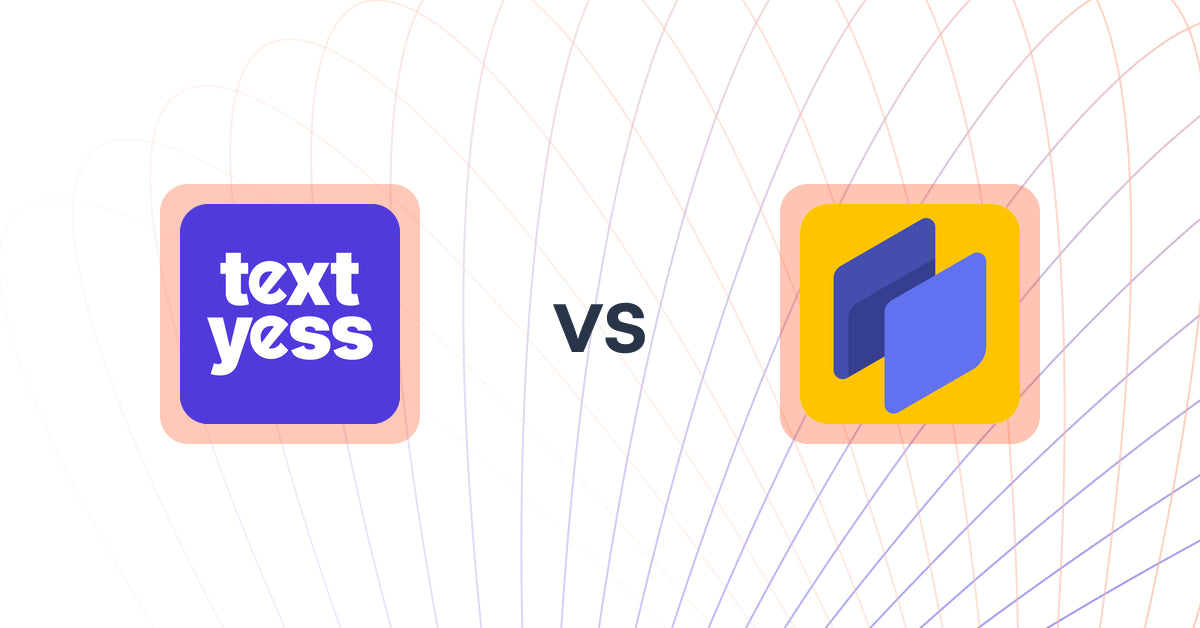 Shopify Upsell and Cross-sell Apps: TextYess: AI WhatsApp Chatbot vs SpurIT Sales Pop‑up Discount
