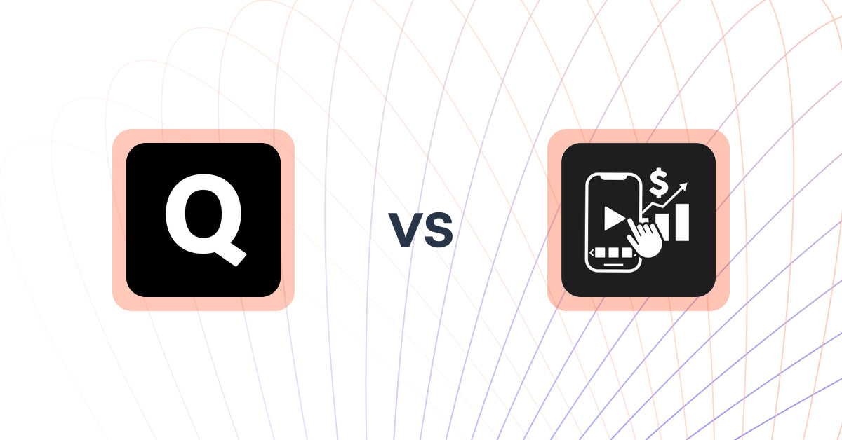 Shopify Upsell and Cross-sell Apps: Quizive: AI Quiz Builder vs Shoppable Videos‑UGC Feeds