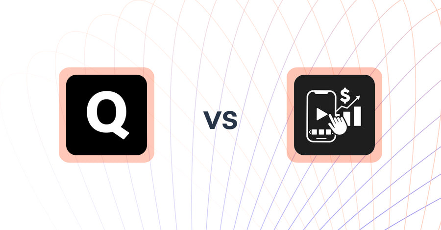 Shopify Upsell and Cross-sell Apps: Quizive: AI Quiz Builder vs Shoppable Videos‑UGC Feeds
