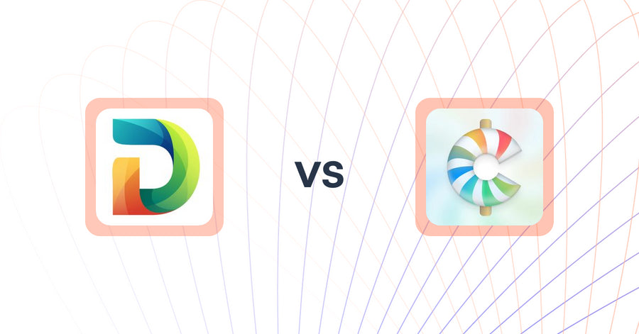 Shopify Upsell and Cross-sell Apps: Debales: AI Sales Agent vs CartCandy ‑ Upsell & Drawer