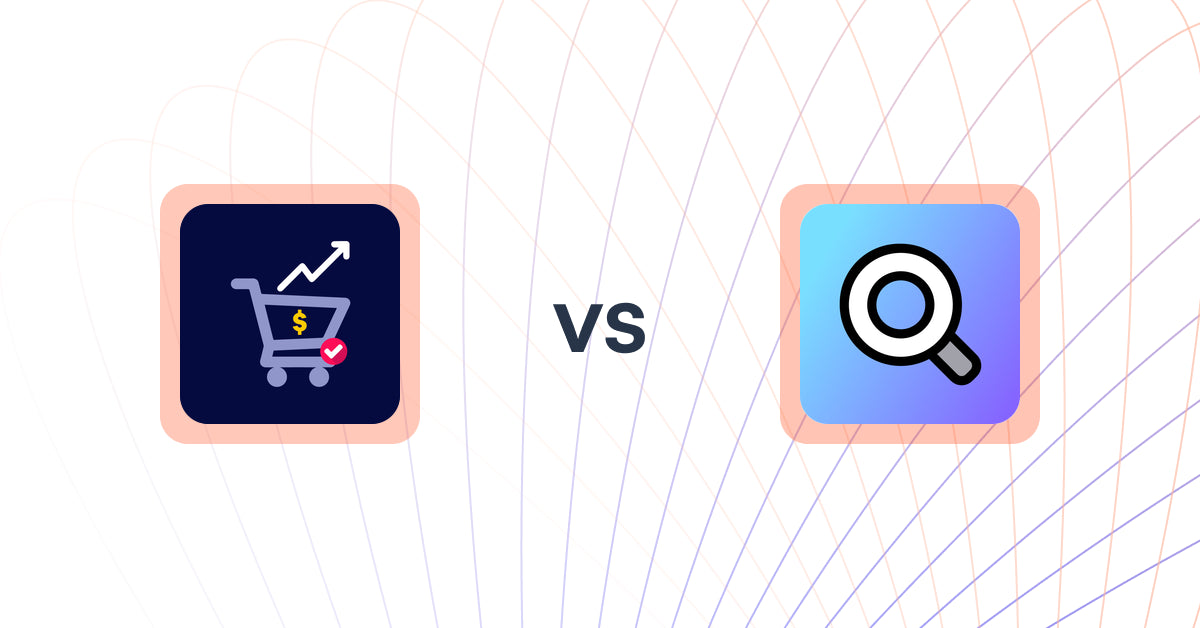 Shopify Upsell and Cross-Sell Apps: Upselleandola vs Shopify Search & Discovery