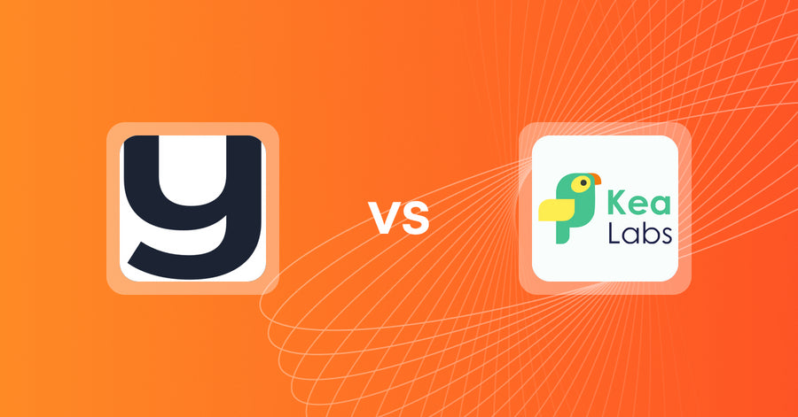 Shopify Upsell and Cross-sell Apps: Yugaa ‑ AI Chatbot vs Kea Labs: Recommendations