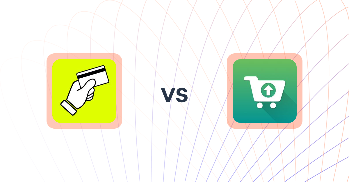 Shopify Upsell and Cross-Sell Apps: CartFee: Add Credit Card Fees vs Smart Suggest Pro by Essenify