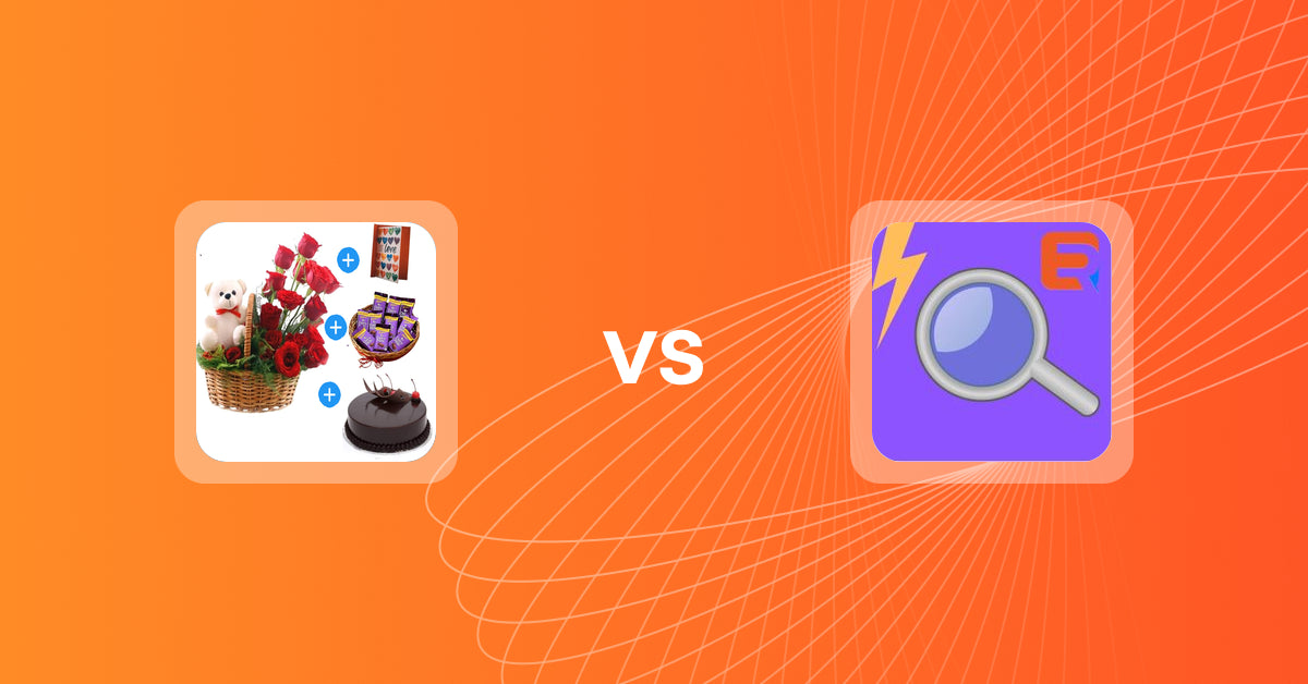 Shopify Upsell and Cross-sell Apps: ExtraBoost Product Addons vs ExpertRec Smart Search Bar