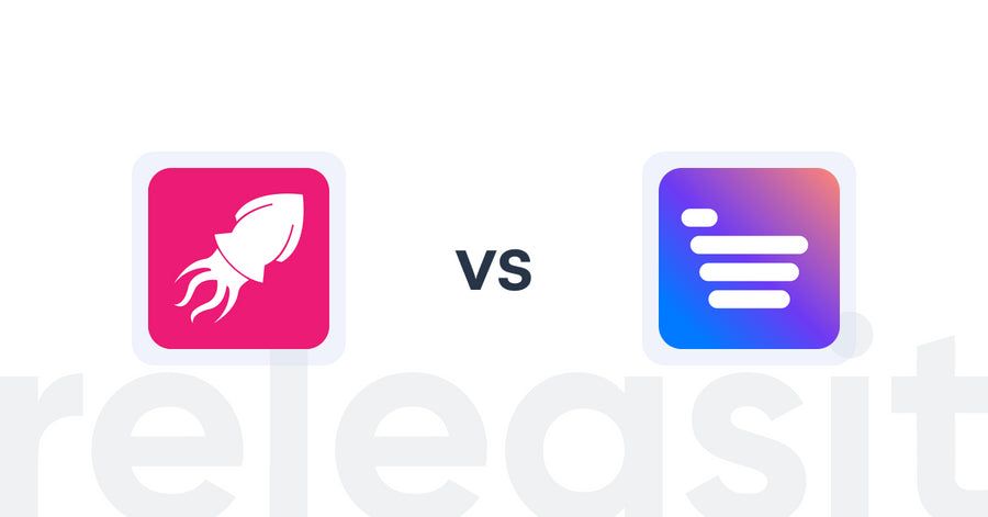 Shopify Upsell and Cross-sell Apps: Squid Post Purchase Upsell vs Uprate.AI: Sales Chatbot