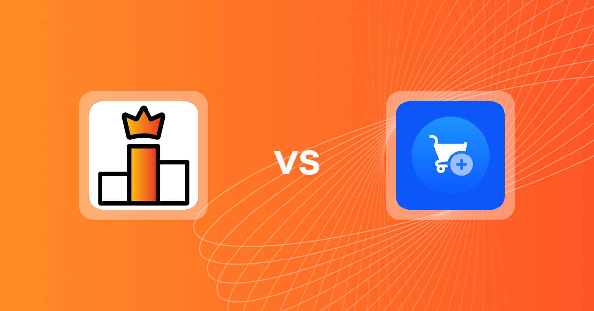Shopify Upsell and Cross-Sell Apps: Rank King: Best Seller Ranking vs Wizy Product Recommendation