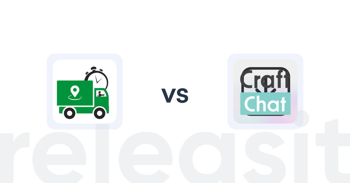 Shopify Upsell and Cross-sell Apps: Elightwalk Shipping Bar Upsell vs CraftChat:Convert Chat to Sale