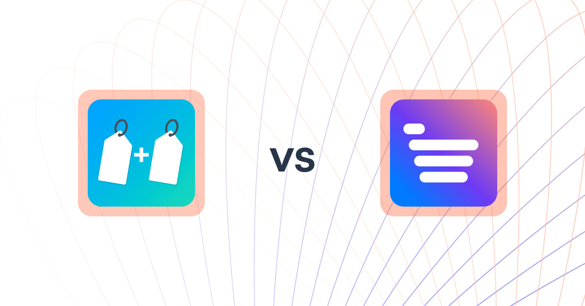 Shopify Upsell and Cross-sell Apps: Product Bundles by BSF vs Uprate.AI: Sales Chatbot