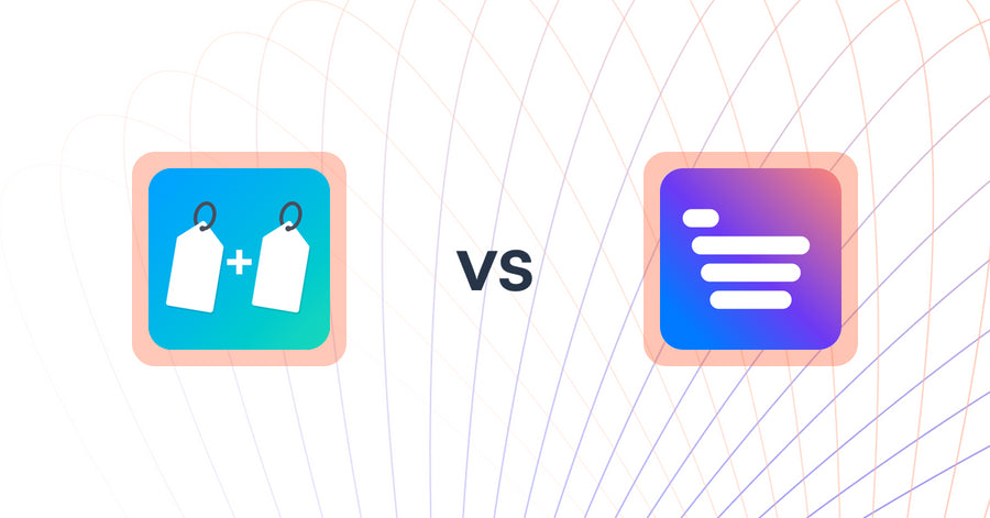 Shopify Upsell and Cross-sell Apps: Product Bundles by BSF vs Uprate.AI: Sales Chatbot