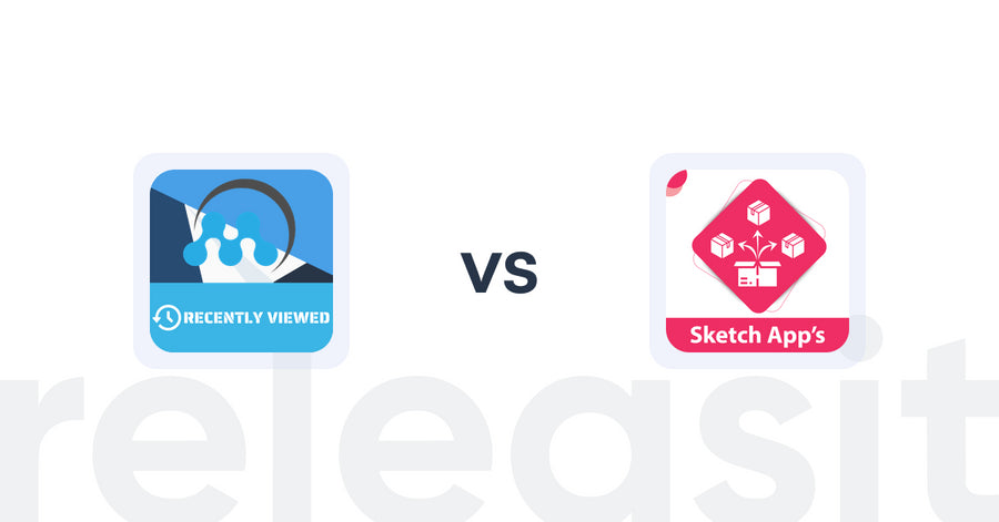 Shopify Upsell and Cross-sell Apps: MeroxIO Recent Viewed Products vs. Show Related Products