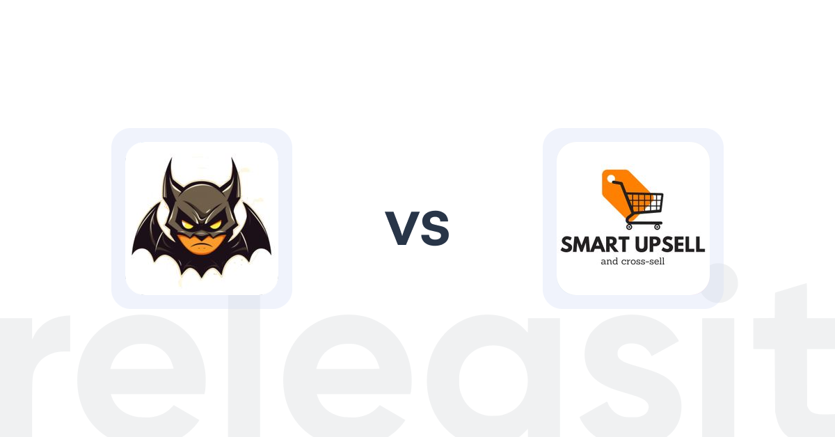 Shopify Upsell and Cross-sell Apps: Frequently Bought Together Bat vs Smart Upsell