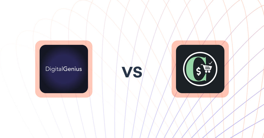 Shopify Upsell and Cross-sell Apps: DigitalGenius vs Checkmate Upsell Zone