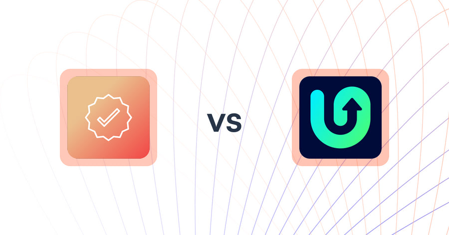 Shopify Upsell and Cross-sell Apps: Mega Verified Product Badges vs SpurIT BOGO Free Gift Upsell