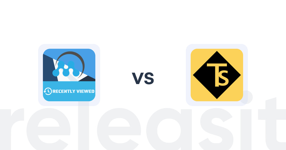 Shopify Upsell and Cross-sell Apps: MeroxIO Recent Viewed Products vs Together Sell