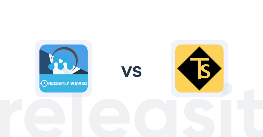 Shopify Upsell and Cross-sell Apps: MeroxIO Recent Viewed Products vs Together Sell