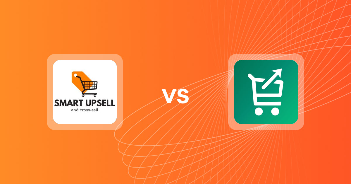 Shopify Upsell and Cross-Sell Apps: Smart Upsell vs Simply Cartbooster