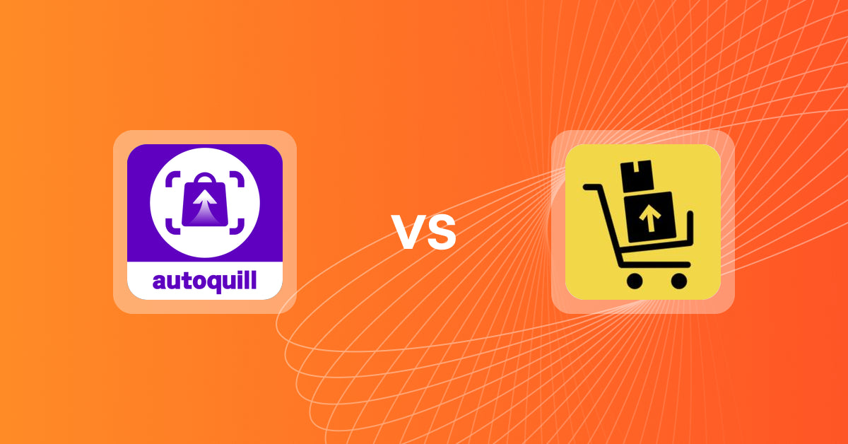 Shopify Upsell and Cross-sell Apps: AI agent Upsell ‑ autoquill vs UpsellFly:Checkout Upsells