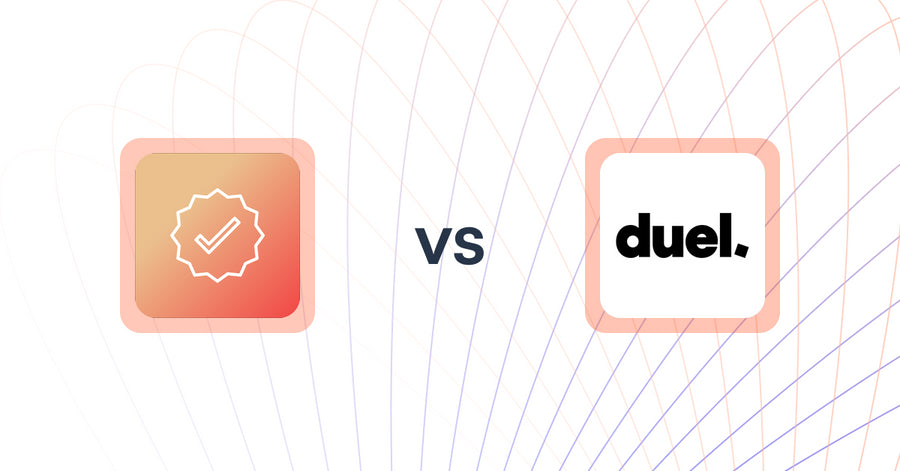 Shopify Upsell and Cross-sell Apps: Mega Verified Product Badges vs Duel | Referrals & Affiliates