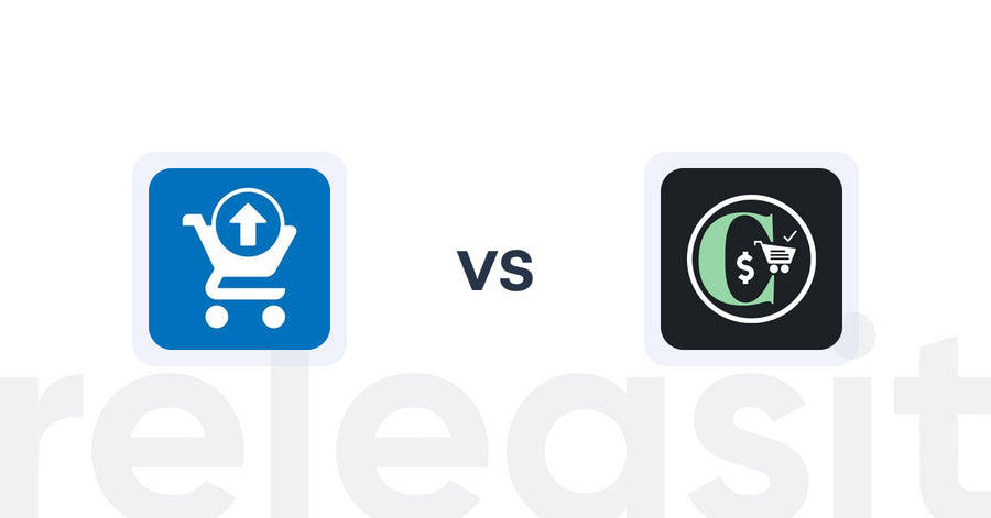 Shopify Upsell and Cross-sell Apps: Ecom Cart Upsell Elite vs Checkmate Upsell Zone