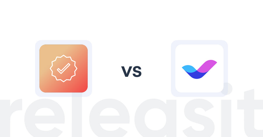 Shopify Upsell and Cross-Sell Apps: Mega Verified Product Badges vs Veda Landing Page Builder