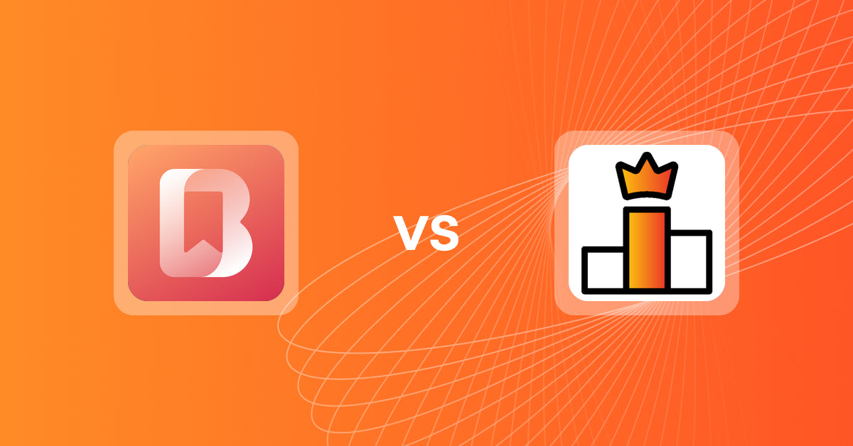 Shopify Upsell and Cross-Sell Apps: Bon ‑ Shop, Track and Discover vs Rank King: Best Seller Ranking