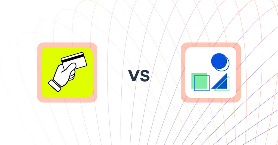 Shopify Upsell and Cross-sell Apps: CartFee: Add Credit Card Fees vs Meja ‑ Product Recommender