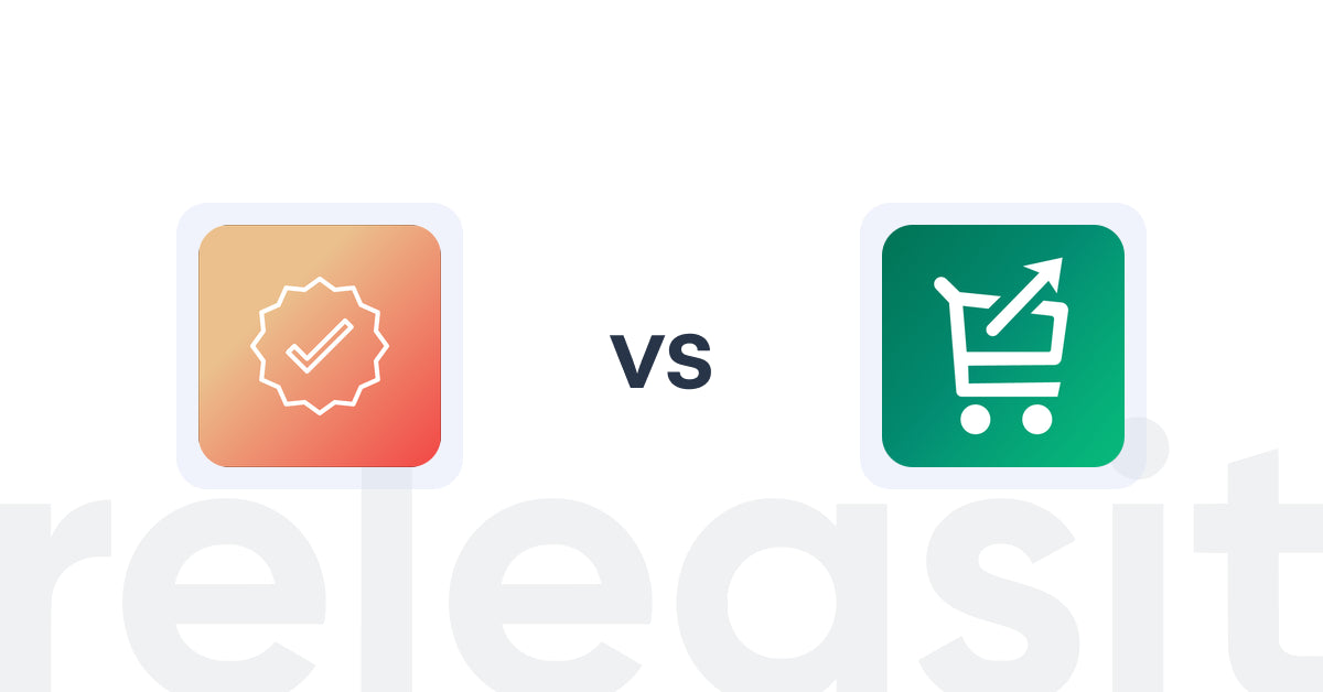 Shopify Upsell and Cross-sell Apps: Mega Verified Product Badges vs Simply Cartbooster
