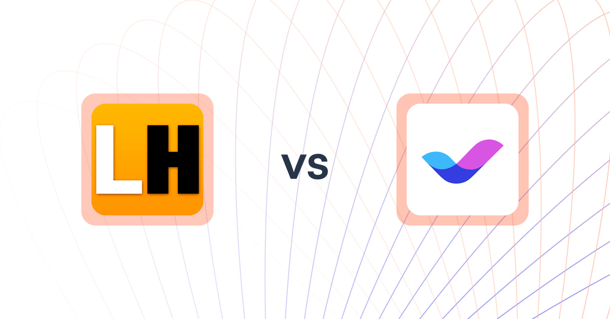 Shopify Upsell and Cross-sell Apps: LeadHit Behavioral Marketing vs Veda Landing Page Builder