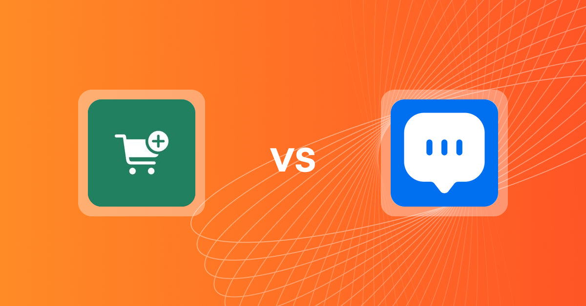 Shopify Upsell and Cross-sell Apps: Checkout Upsell by Code Ninjas vs. Taggo: Chatbot AI & WhatsApp