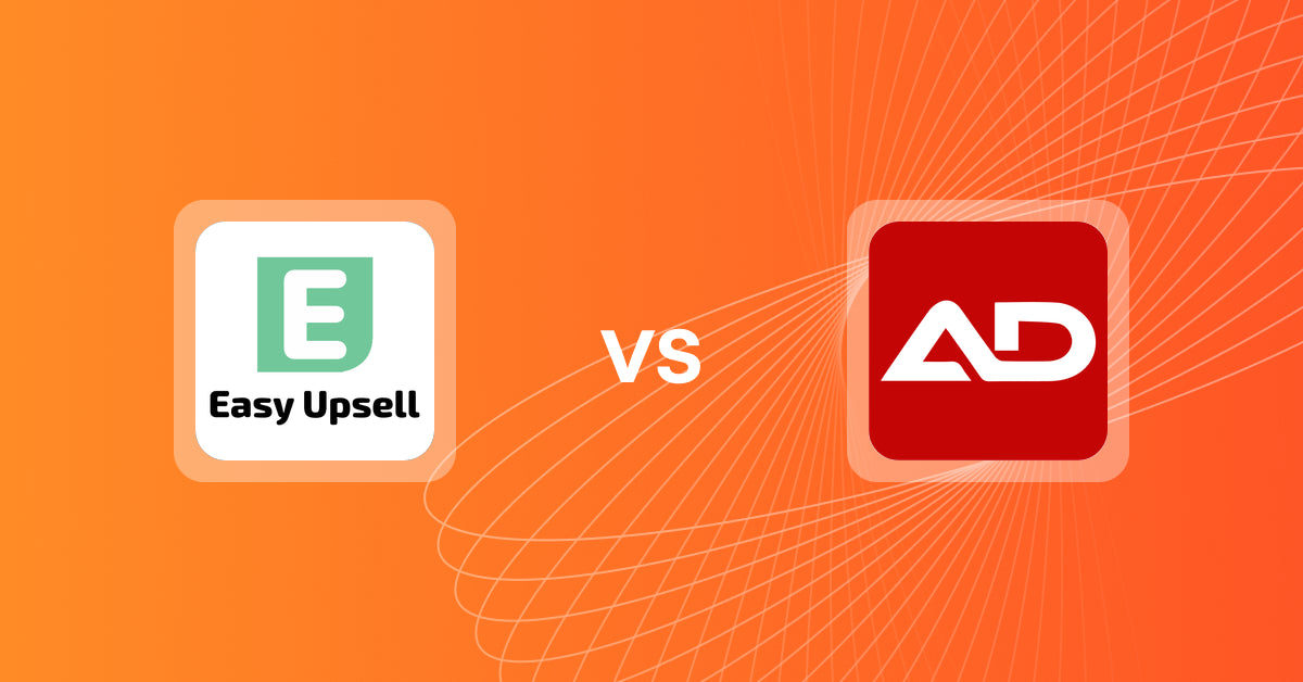 Shopify Upsell and Cross-sell Apps: Easy Upsell vs Product Bundle & Discount AOD