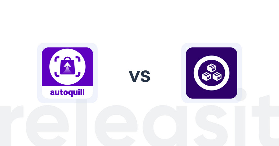 Shopify Upsell and Cross-Sell Apps: AI agent Upsell ‑ autoquill vs. MCE: Product Addons & Bundles