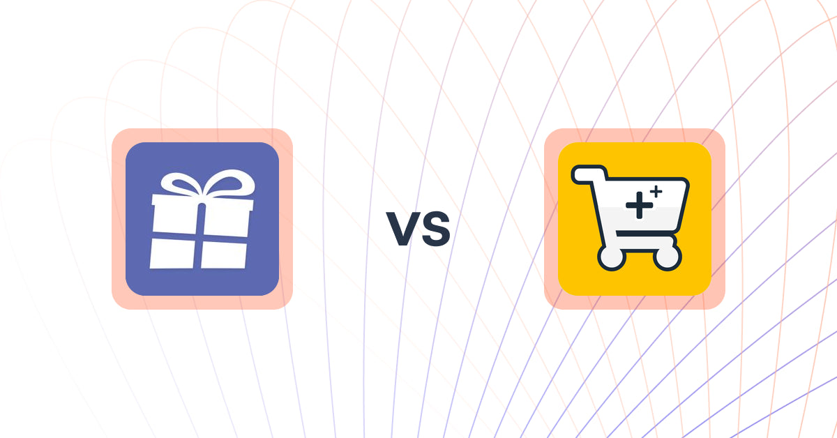Shopify Upsell and Cross-sell Apps: Wrapin ‑ Gift Wrap & Options vs Amai Upsell+ Volume Discounts