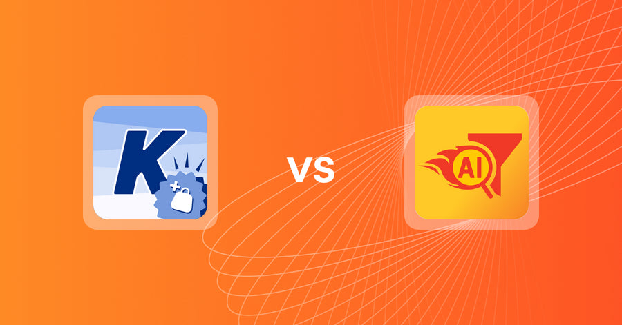 Shopify Upsell and Cross-sell Apps: Slide Cart: Sticky Cart Drawer vs Rapid AI Search Bar & Filter