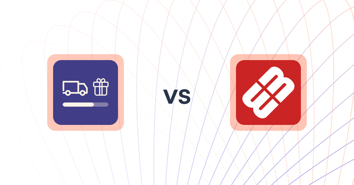 Shopify Upsell and Cross-Sell Apps: Yaco Progress Bar vs. W3 Product Accessories