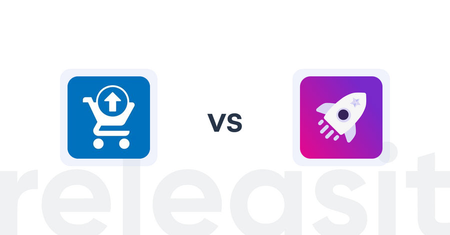 Shopify Upsell and Cross-sell Apps: Ecom Cart Upsell Elite vs AOV Booster ‑ Bundles & Upsell