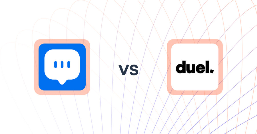 Shopify Upsell and Cross-Sell Apps: Taggo: Chatbot AI & WhatsApp vs. Duel | Referrals & Affiliates