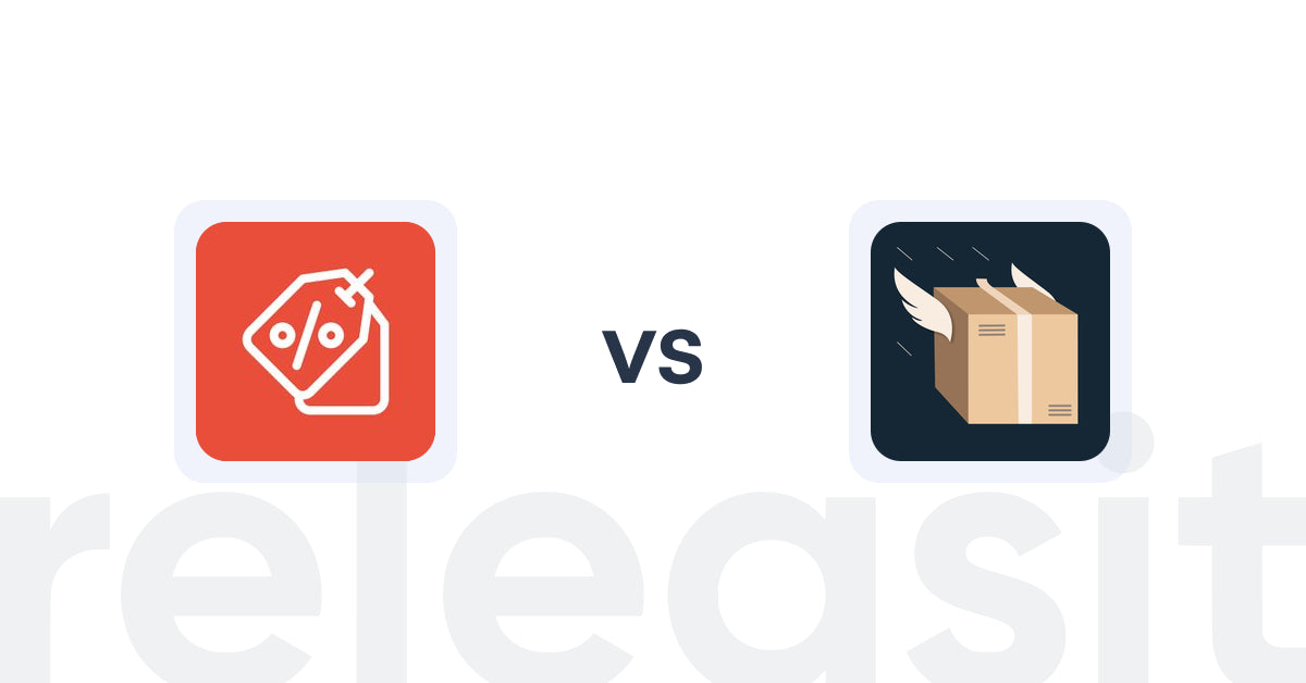 Shopify Upsell and Cross-Sell Apps: Discount Hero | 7+ Apps In One vs ASoft: Free Shipping Popup